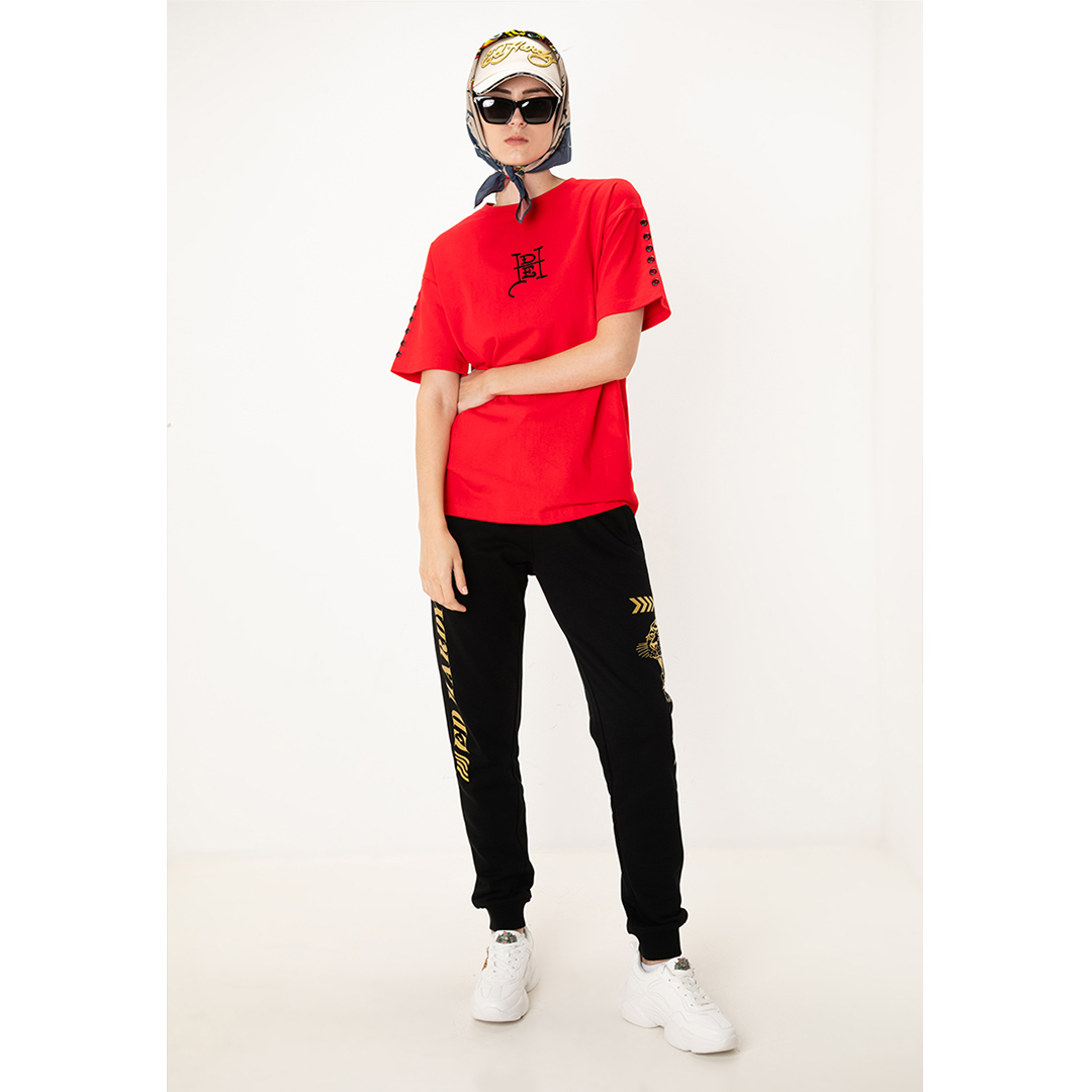 L.A Tiger Unisex Oversized Tee-Ed Hardy Asia