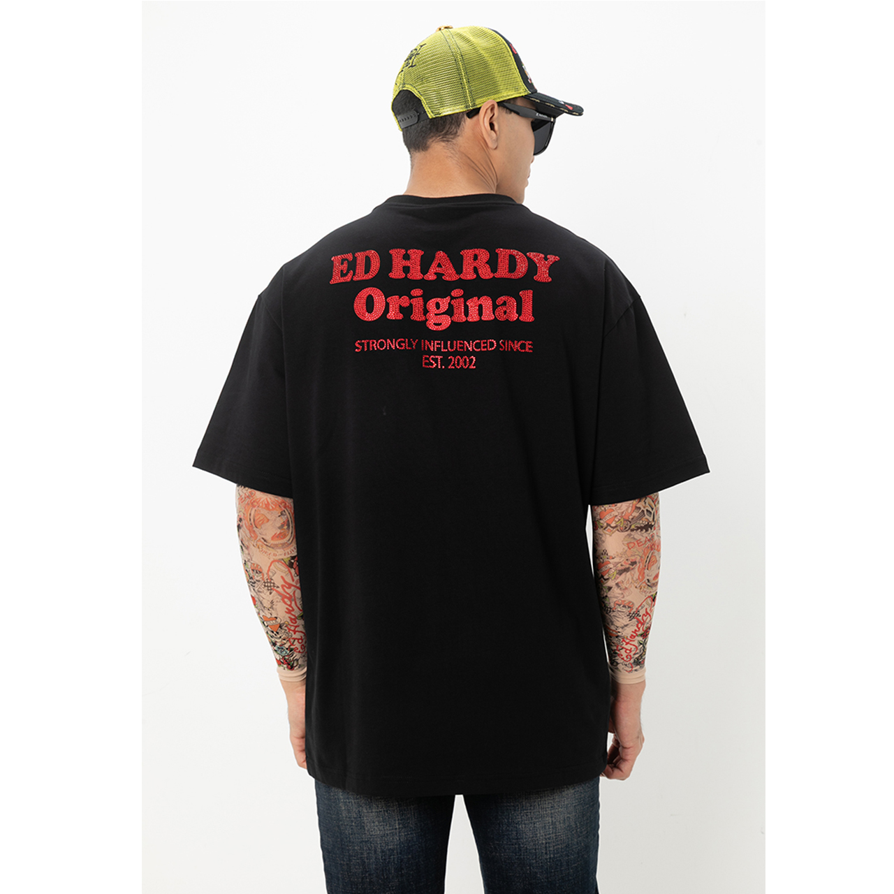 Original Tiger Unisex Oversized Tee-Ed Hardy Asia