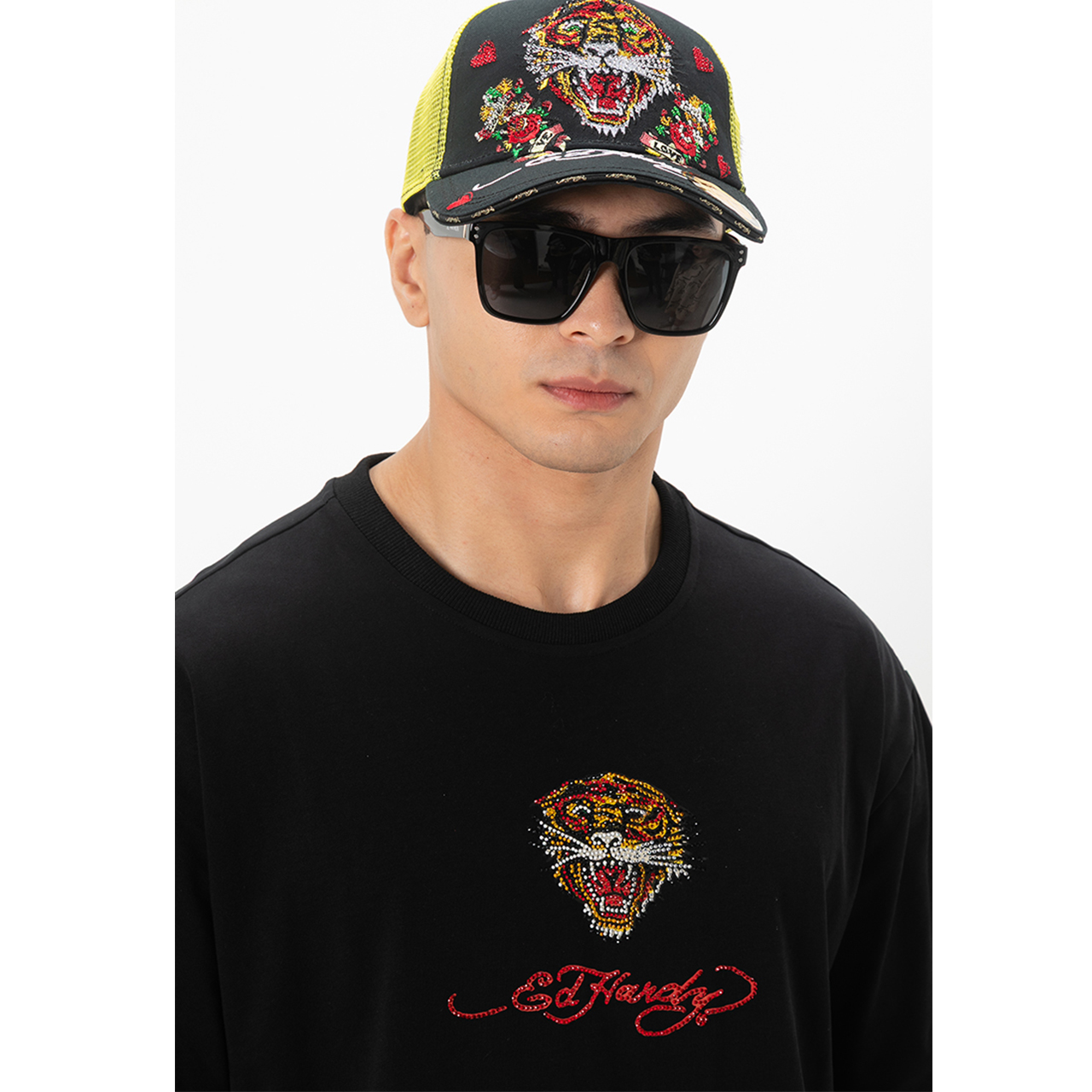 Original Tiger Unisex Oversized Tee-Ed Hardy Asia
