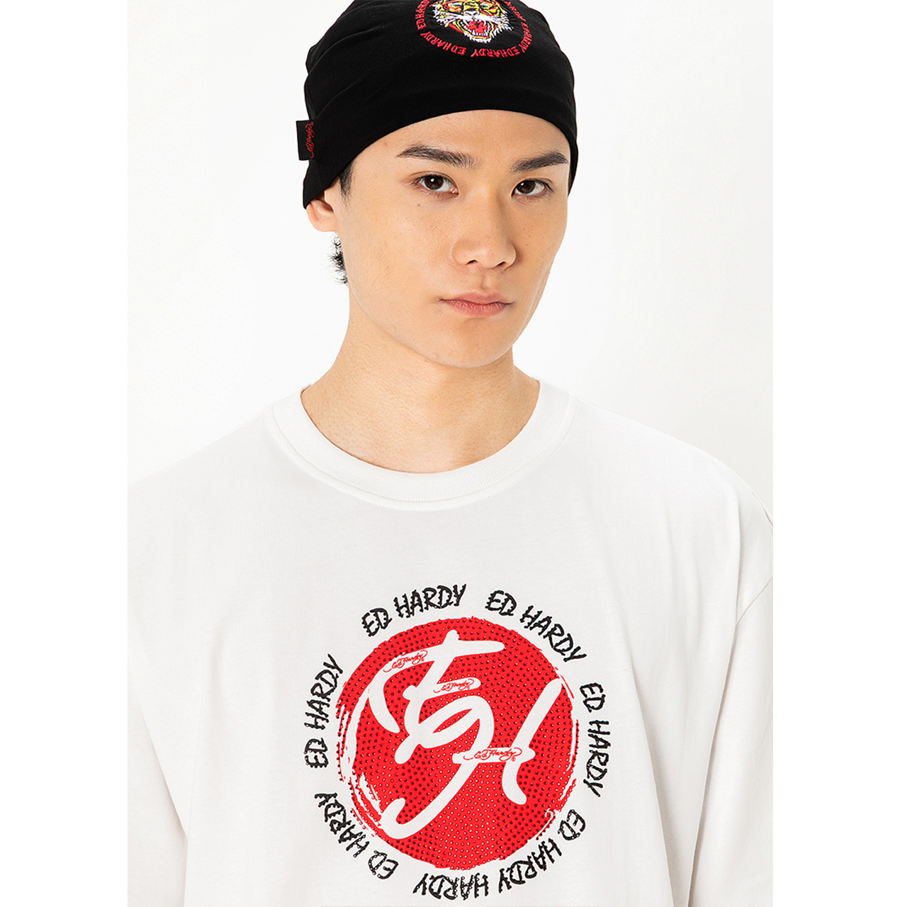 Ed Hardy Tiger Iconics Oversized Tee