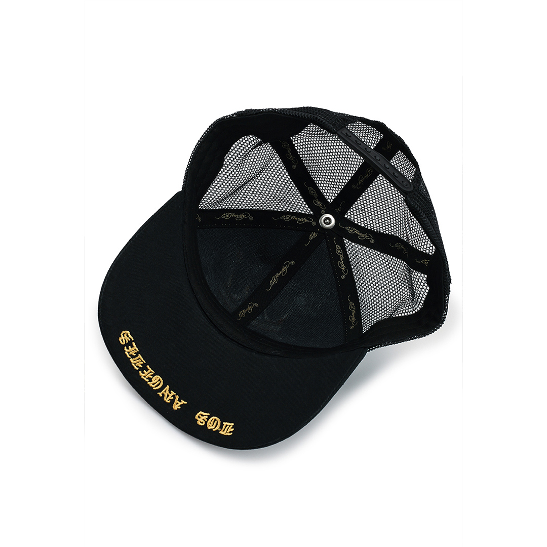 Bulldog King Trucker Cap-Ed Hardy Asia