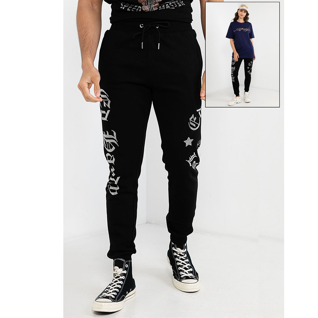 L.K.S Skull Jogger - Unisex-Ed Hardy Asia
