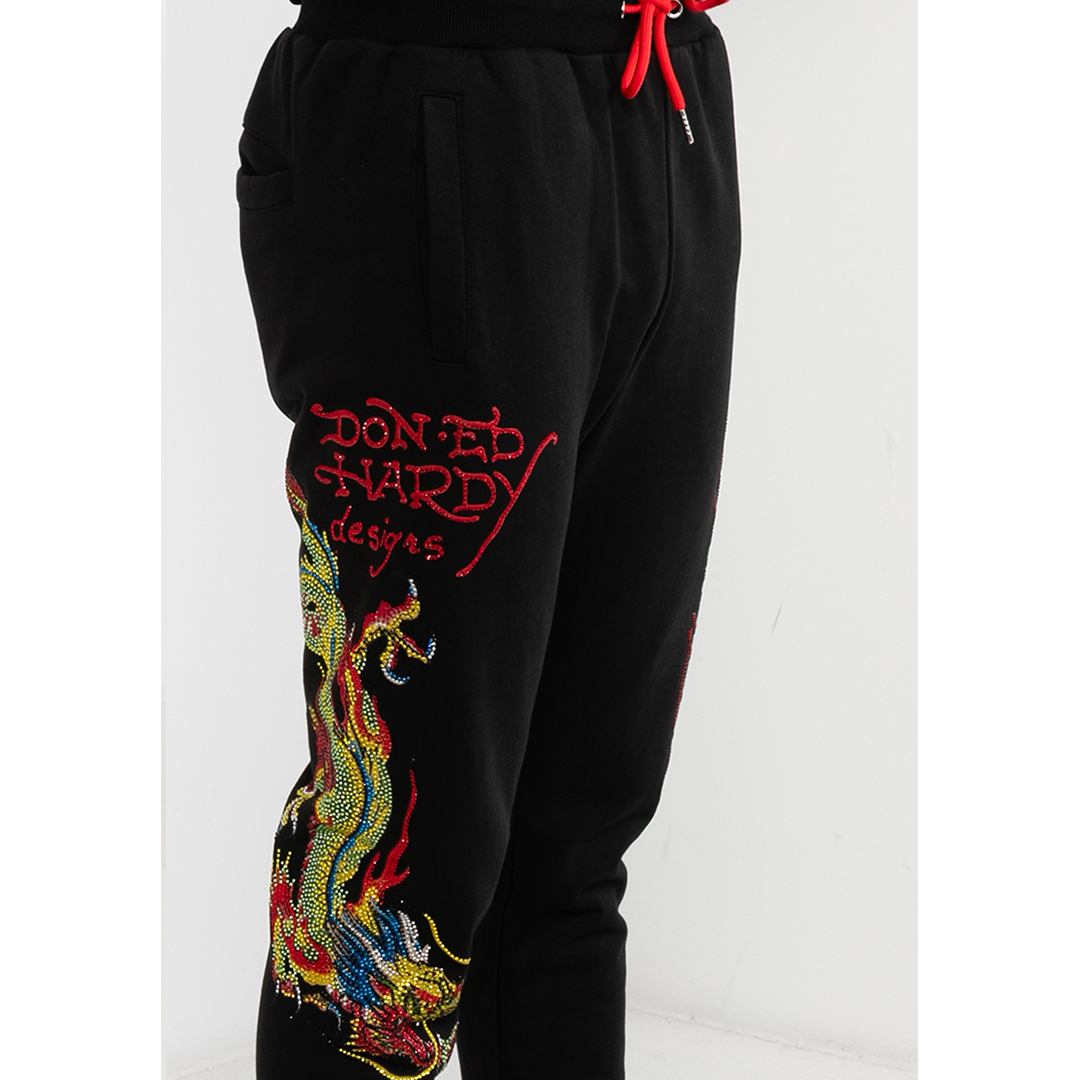 Classic Dragon Unisex Jogger-Ed Hardy Asia