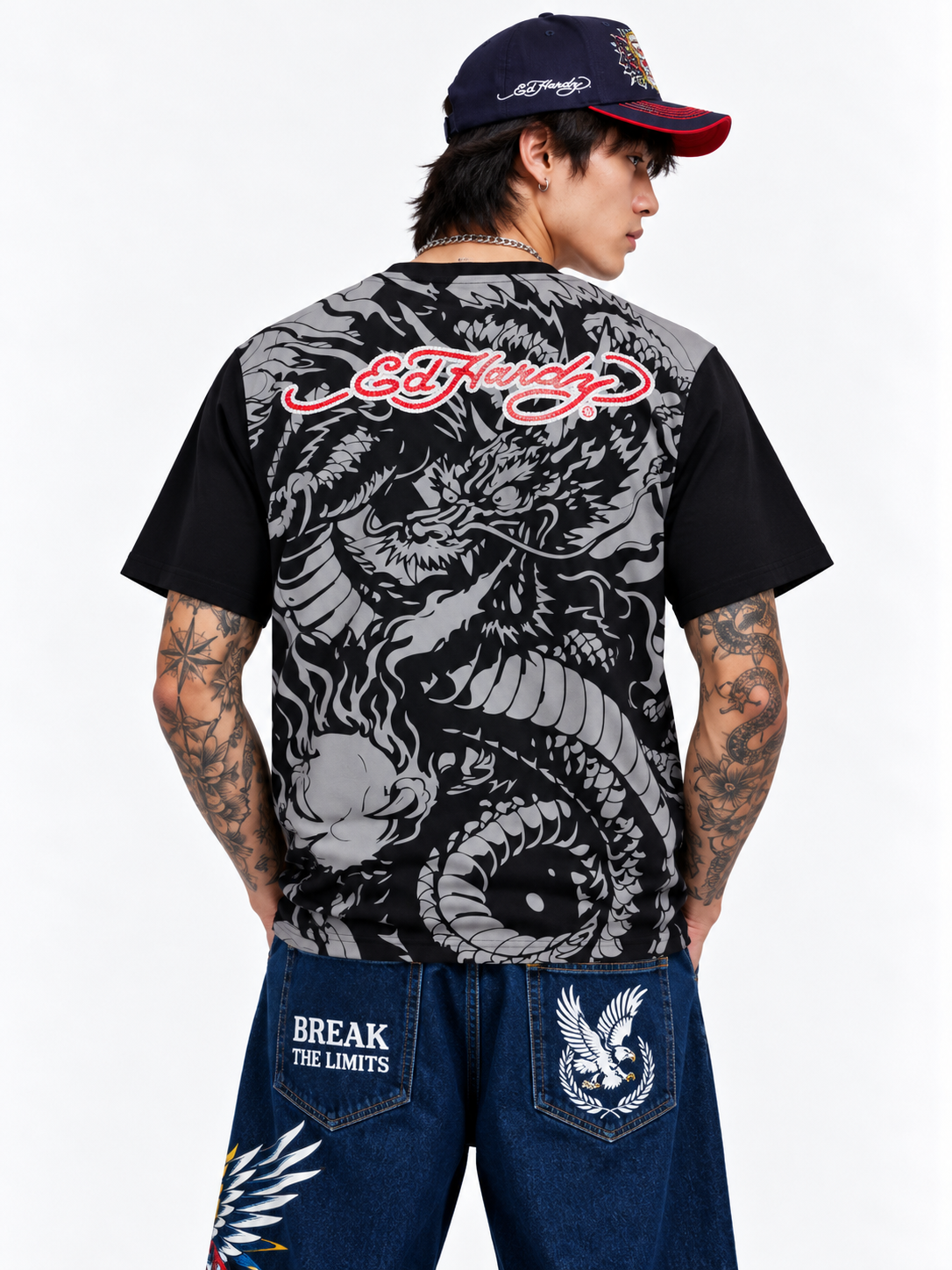Full Print Dragon Regular Tee