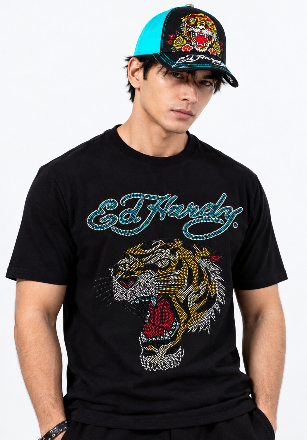 [SIGNATURE COLLECTION] Ed Hardy Majestic Tiger Regular Tee