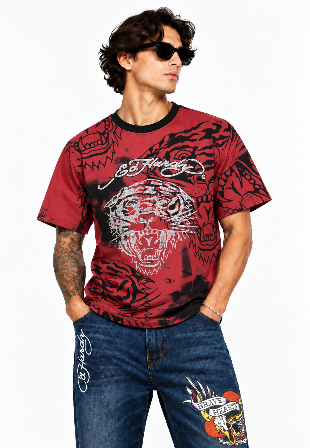 Full Print Tiger Regular Tee