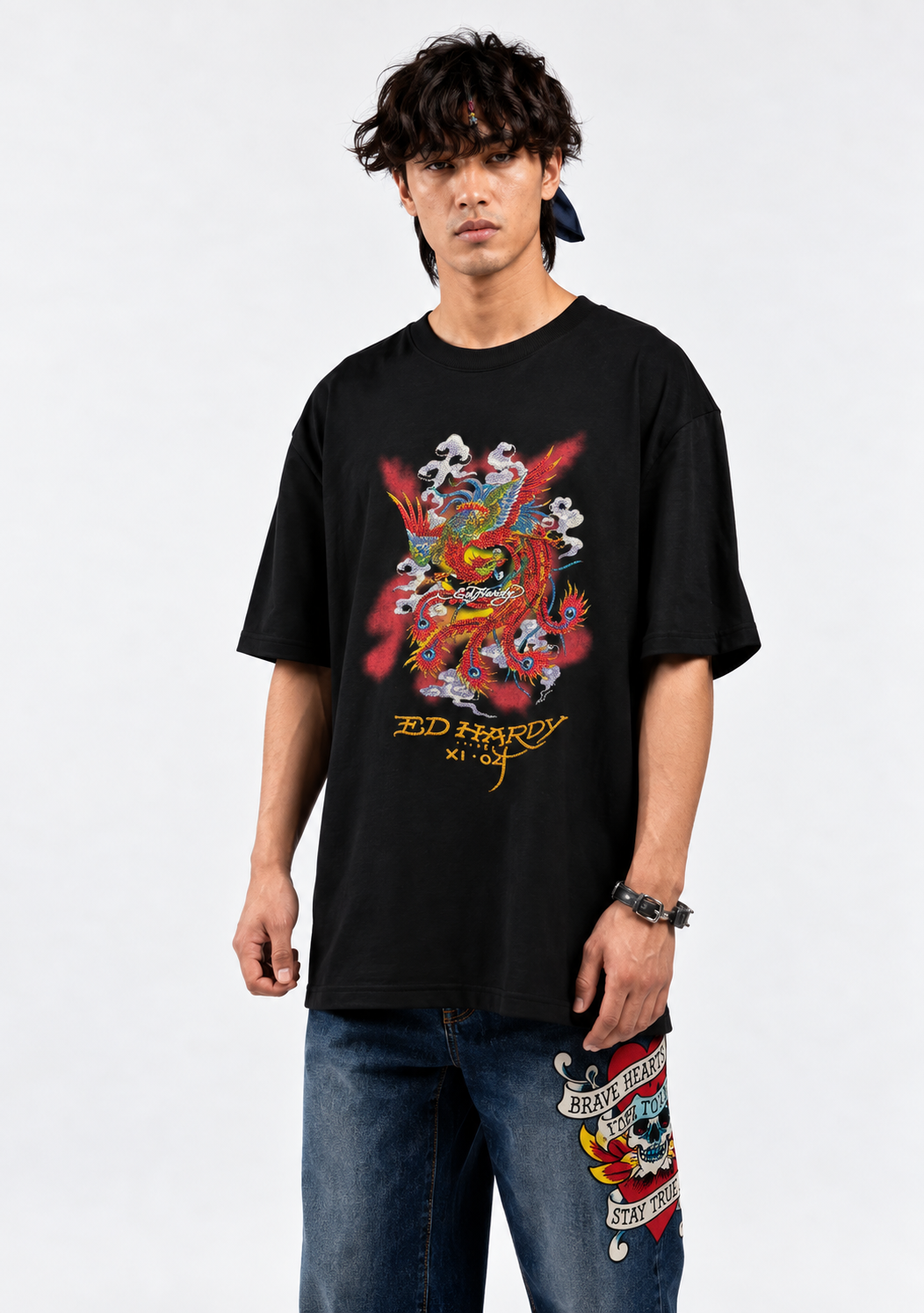 Rising Phoenix Men Oversized