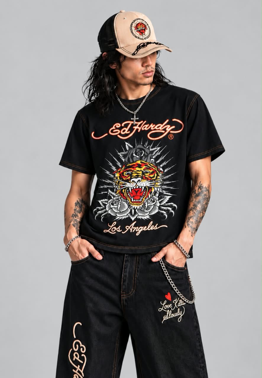 Los Angeles Blossom Tiger Regular Tee