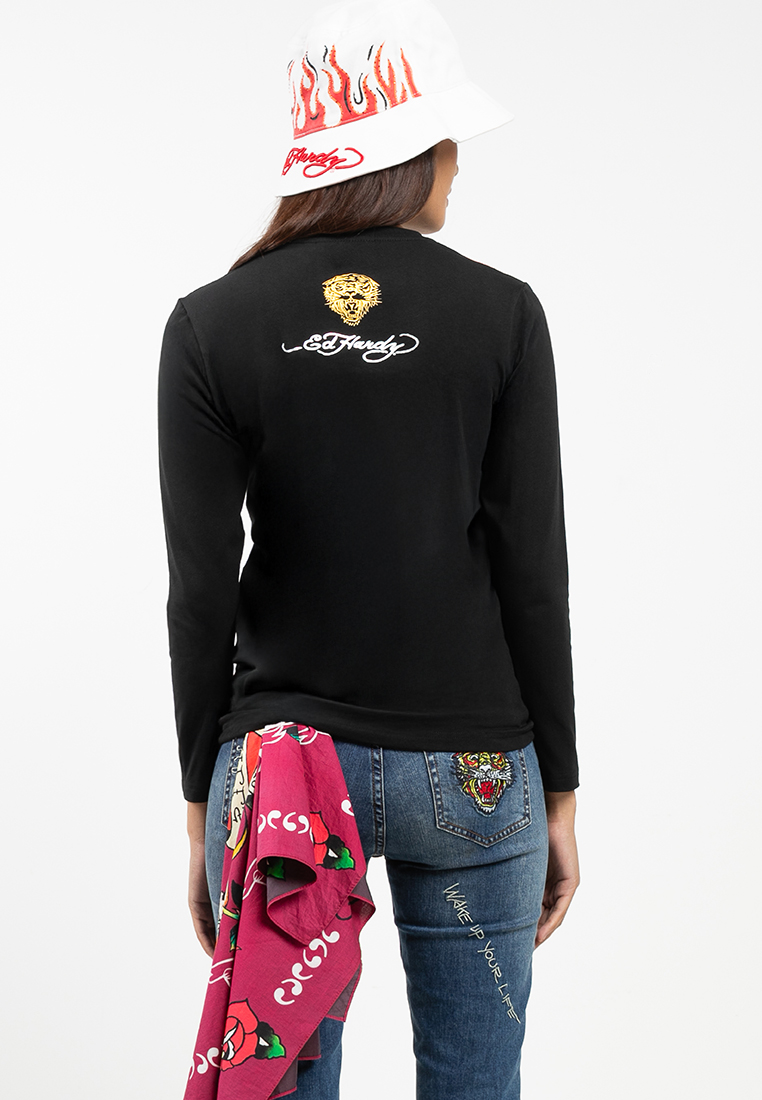 Cyber Signature Long Sleeve Tee - Ladies