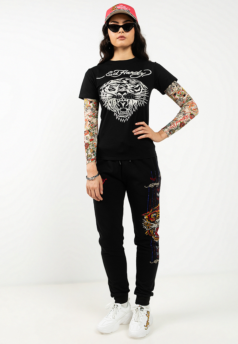 Crystal Classic Tiger Regular Tee- Ladies