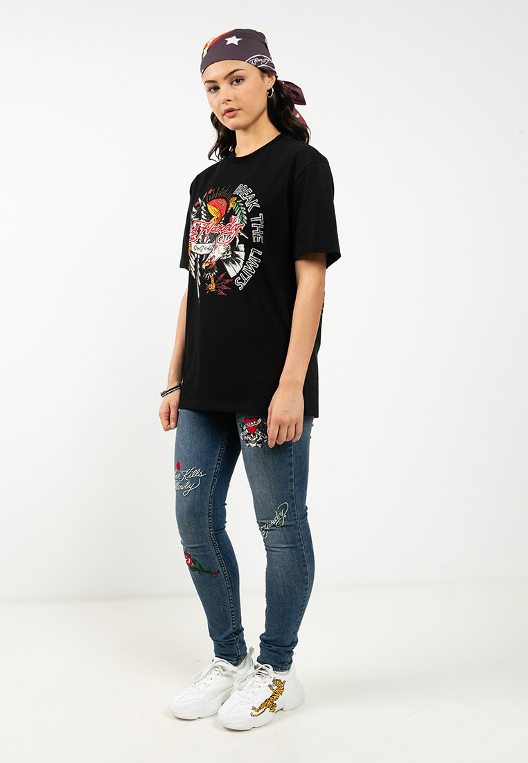 Break The Limits Eagle Oversized Tee - Unisex