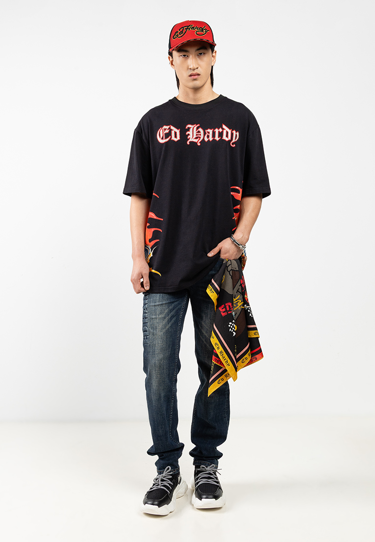 Blazing House Oversized Tee