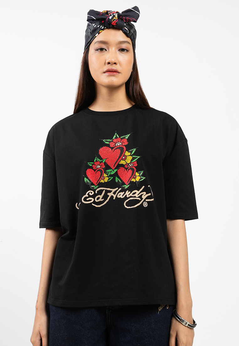 Blossom Heart Tee- Ladies