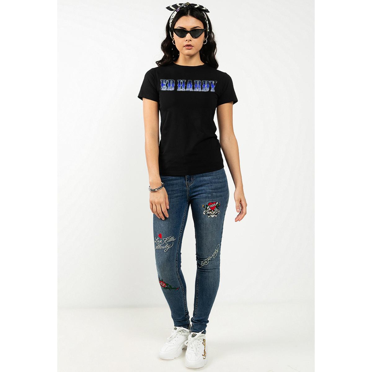 Cyber Signature Short Sleeve Tee - Ladies
