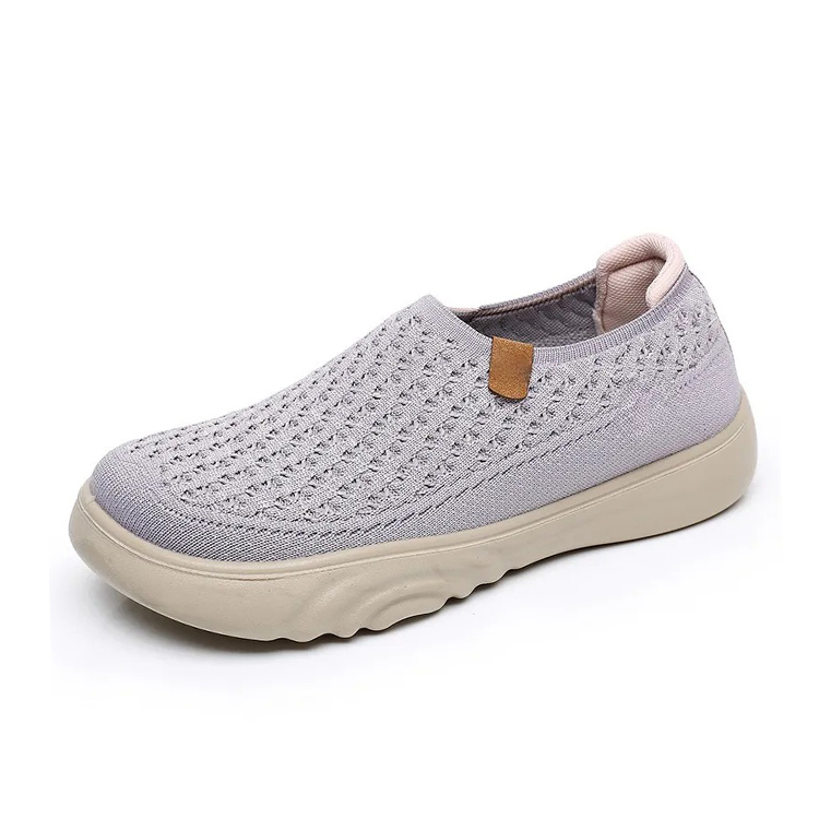 Healthy-foot حذاء نسائي واسع ومريح، مع مقدمة موسعة تسمح لأصابع قدمك بالتنفس بحرية، ناعم وأكثر راحة، مناسب بشكل خاص للنساء من كبار السن