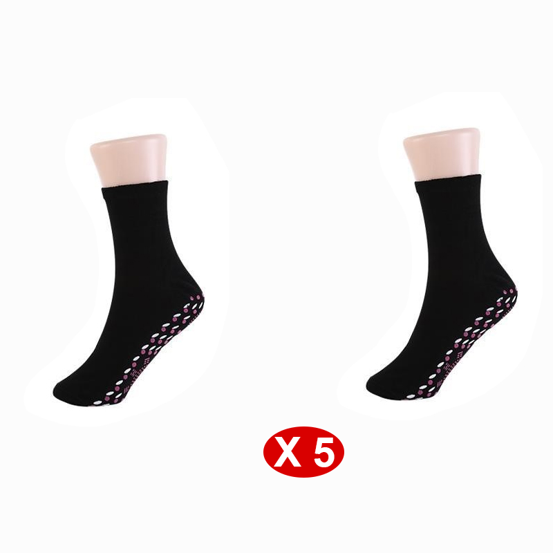 Healthy-foot جوارب صحية للنساء ذاتية التدفئة، مريحة وناعمة، مصممة للمصابين بداء السكري أو كبار السن الذين يشعرون بالبرد بسهولة