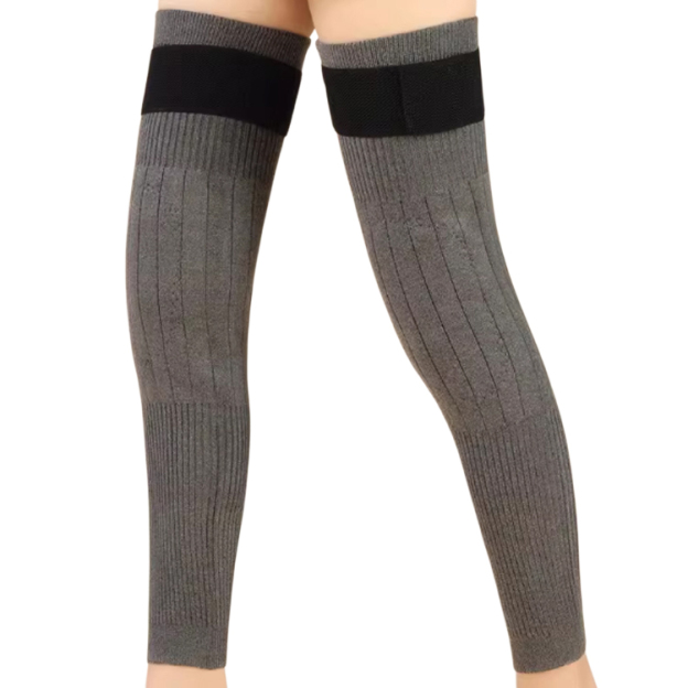 Healthy-foot  واقي الركبة الدافئ من الكشمير مع تصميم الرباط