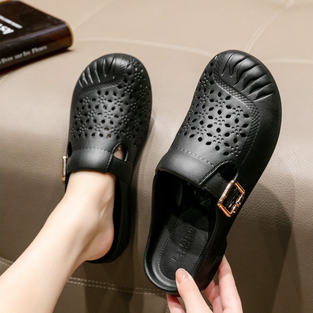 Healthy-foot صندل كاجوال عصري من مادة EVA مقاومة للانزلاق، مصمم خصيصا للأم 