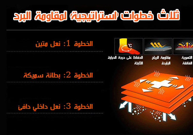 حذاء بوت مريح ودافئ لمرضى السكري