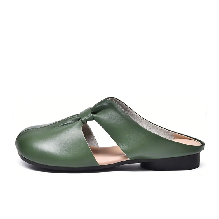 Healthy-foot صندل نسائي بكعب مكشوف بتصميم فرنسي أنيق، مثالي للارتداء اليومي أو في المواعدة