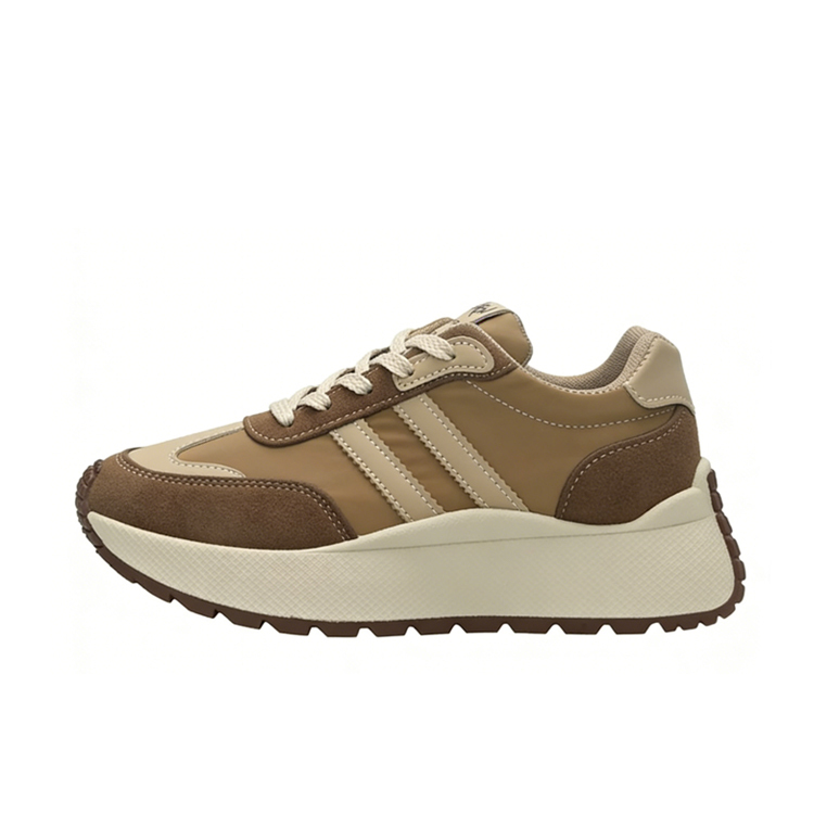 Healthy-foot   حذاء رياضي نسائي بنعل سميك طراز أغا كلاسيكي