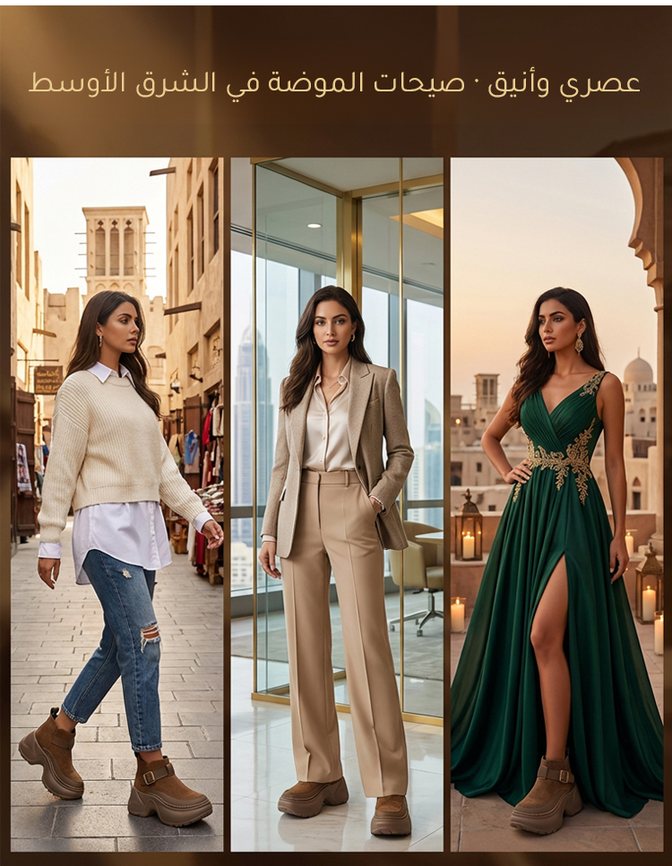 بوت مارتن عالي الجودة لزيادة الارتفاع والأناقة