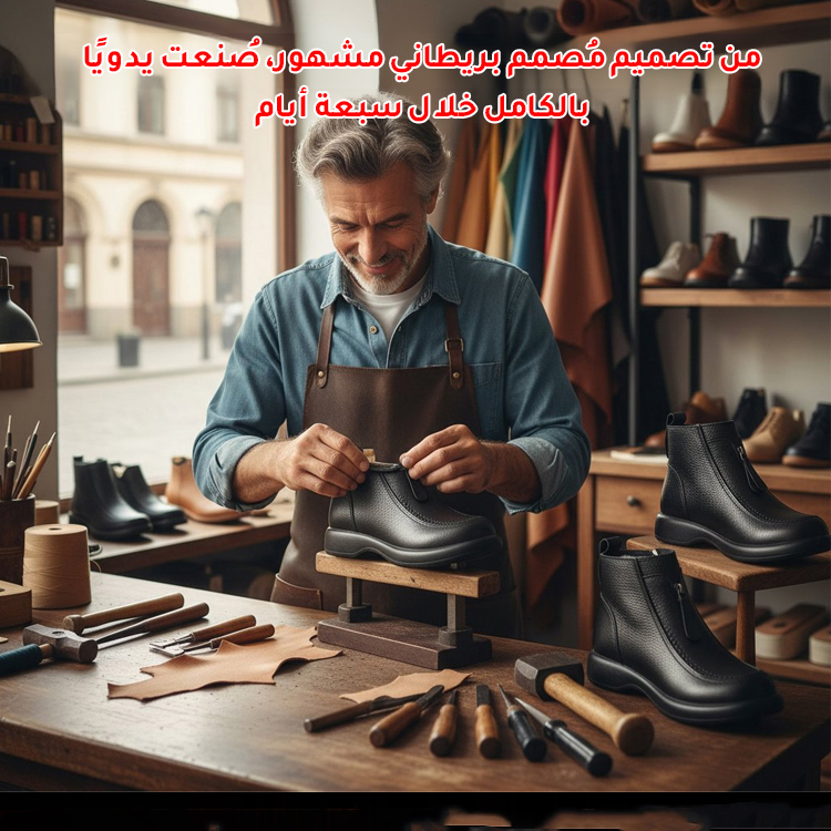 Healthy-foot حذاء نسائي من الجلد الطبيعي مع بطانة صوف دافئة، متوفر بمقاسات كبيرة، تصميم أنيق مثالي للارتداء اليومي-healthy-foot