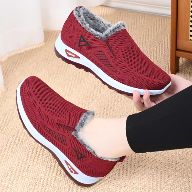 Healthy-foot حذاء فلايكنت مبطن بالصوف فائق الخفة-healthy-foot