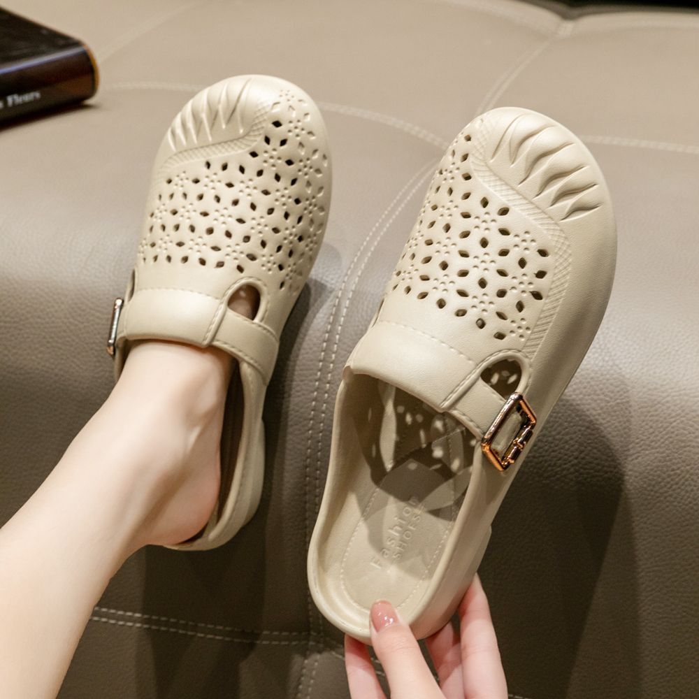 Healthy-foot صندل كاجوال عصري من مادة EVA مقاومة للانزلاق، مصمم خصيصا للأم 