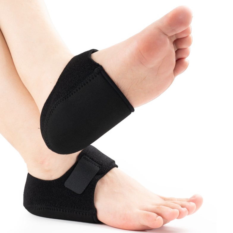 Healthy-foot【موصى بها من قبل جمعية طب الأقدام】 دعامة للكعب مع شريط فيلكرو