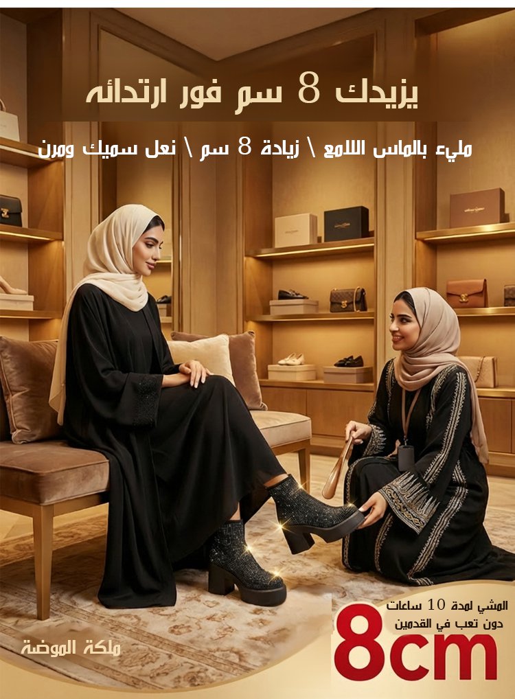 بوت نسائي فاخر للمناسبات