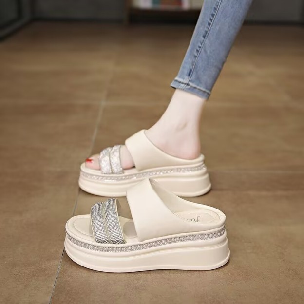 Healthy-foot أحذية نسائية عصرية مكشوفة من الخلف، بكعب بارتفاع 8 سم، منعشة وقابلة للتنفس، تعزز الطول بشكل خفي، وتطيل خط الساق، مناسبة للارتداء اليومي-healthy-foot