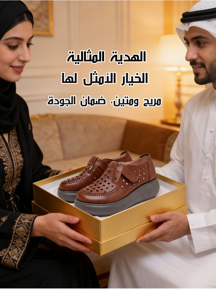 صندل عصري جيد التهوية مصنوع يدويا من جلد بقر ذو نعل ناعم 