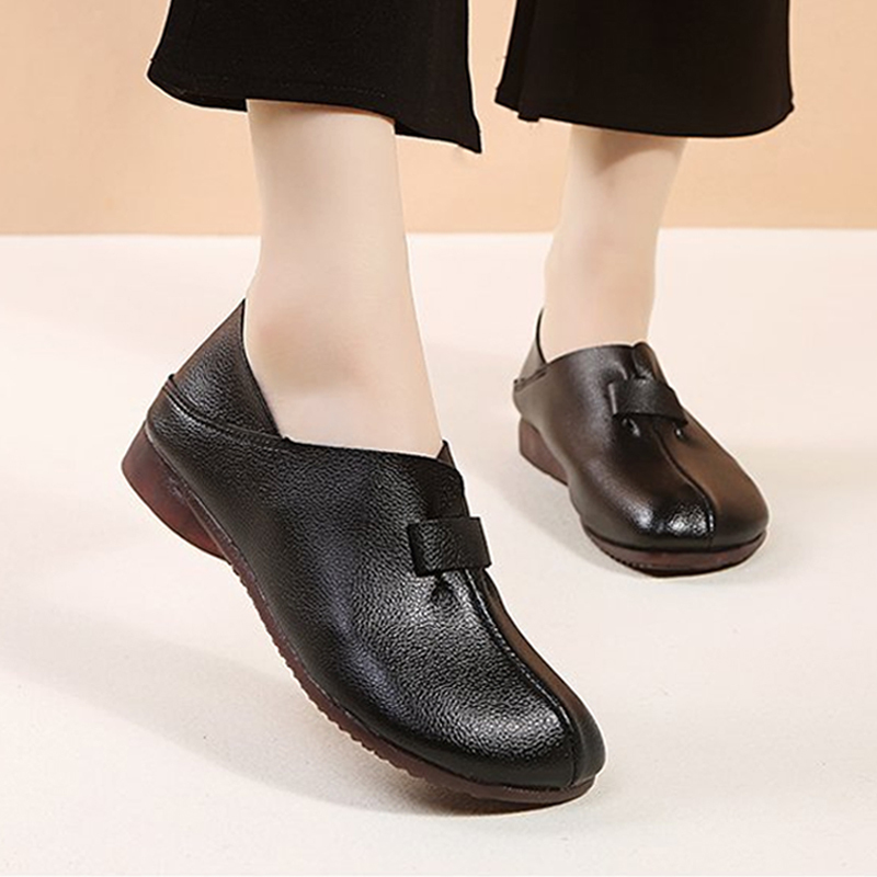 حذاء كاجوال ذو نعل ناعم ومقدمة حذاء عريضة مصمم خصيصا للأم -healthy-foot