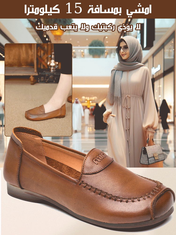 حذاء جلدي رجعي بكعب منخفض مصنوع يدويا من جلد البقر الإيطالي-healthy-foot