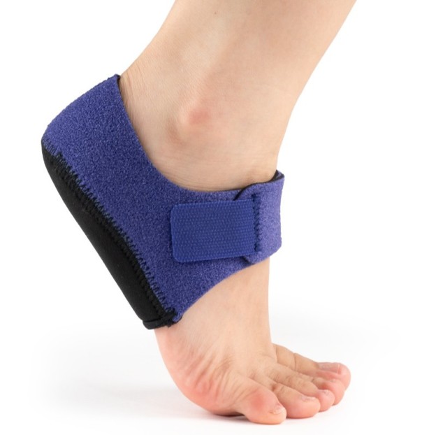 Healthy-foot【موصى بها من قبل جمعية طب الأقدام】 دعامة للكعب مع شريط فيلكرو