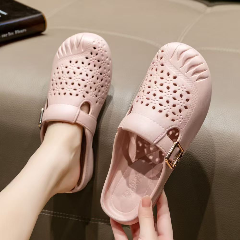 Healthy-foot صندل كاجوال عصري من مادة EVA مقاومة للانزلاق، مصمم خصيصا للأم 