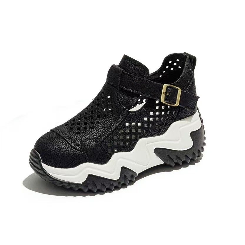 Healthy-foot  صندل روماني عصري مفتوح من الأمام للنساء، بنعل ناعم وسميك، كعب بارتفاع 7 سم، مقدمة دائرية لجعل القدمين تبدو أصغر، نمط يومي متعدد الاستخدامات-healthy-foot