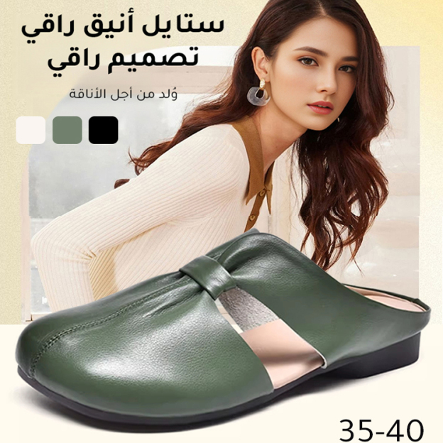 Healthy-foot صندل نسائي بكعب مكشوف بتصميم فرنسي أنيق، مثالي للارتداء اليومي أو في المواعدة-healthy-foot