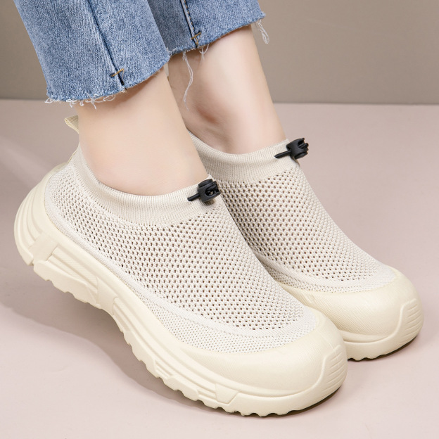 Healthy-foot حذاء كاجوال صيفي مع علوي شبكي جيد التهوية-healthy-foot