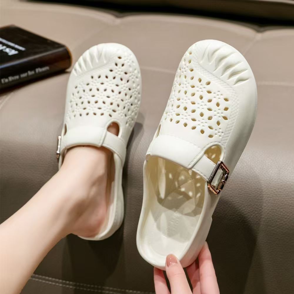 Healthy-foot صندل كاجوال عصري من مادة EVA مقاومة للانزلاق، مصمم خصيصا للأم 