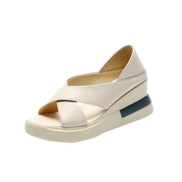 Healthy-foot صندل نسائي أنيق مفتوح من الأمام بكعب 7 سم، بسيط وأنيق ومريح؛ سهل التنظيف بمسحة بسيطة-healthy-foot