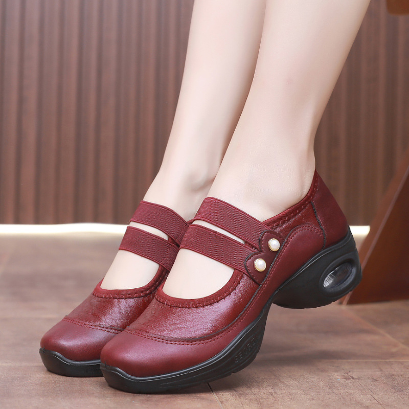 Healthy-foot أحذية نسائية، أحذية ماري جين، كعب بارتفاع 5 سنتيمترات، مدببة الرأس تجعل القدم تبدو نحيفة، ترفع الطول بشكل خفي مع أناقة متأصلة، مثالية للتنقل أو الارتداء اليومي-healthy-foot