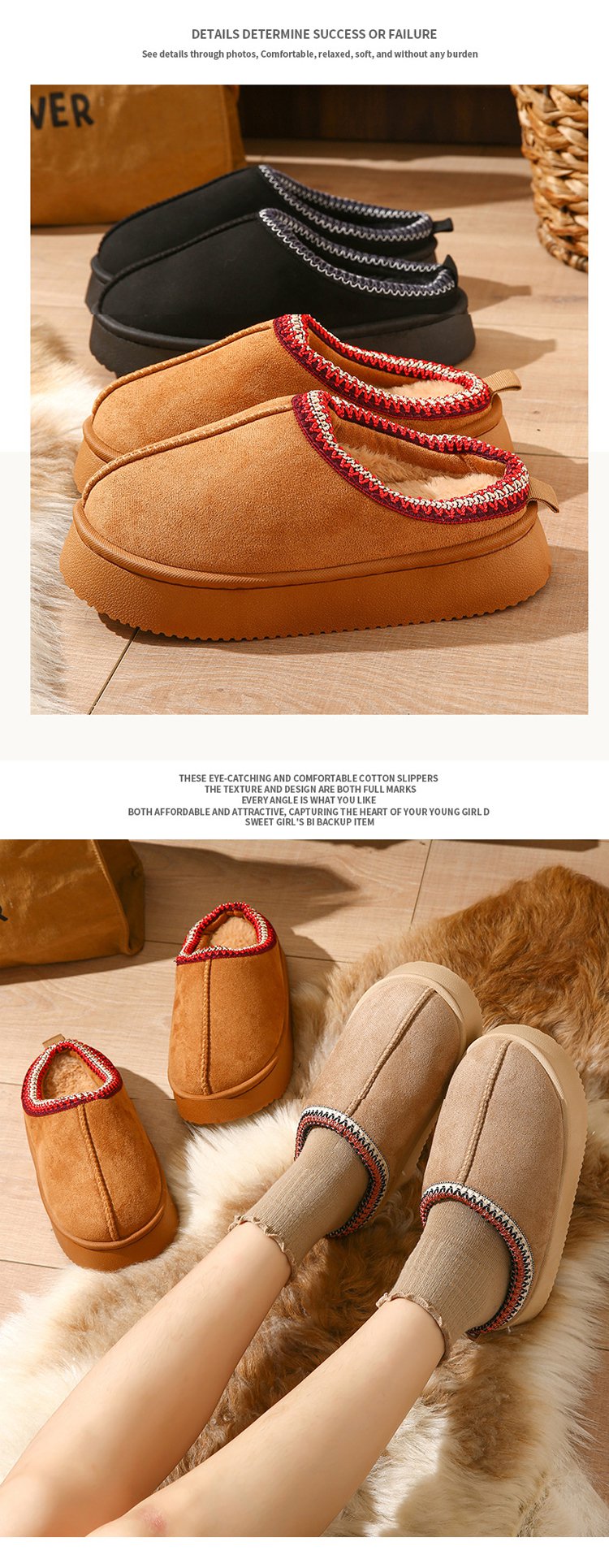 حذاء شتاء مقاوم للانزلاق للرجال