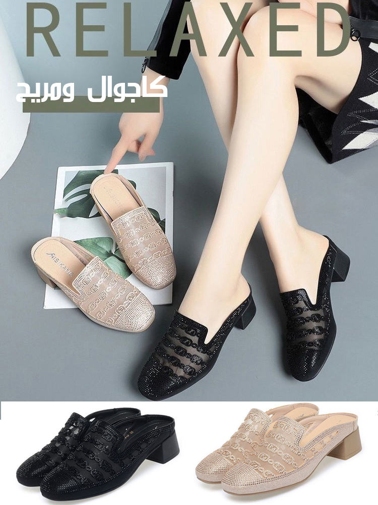 حذاء نسائي إيطالي مجوف بكعب عالي مقاوم للماء-healthy-foot