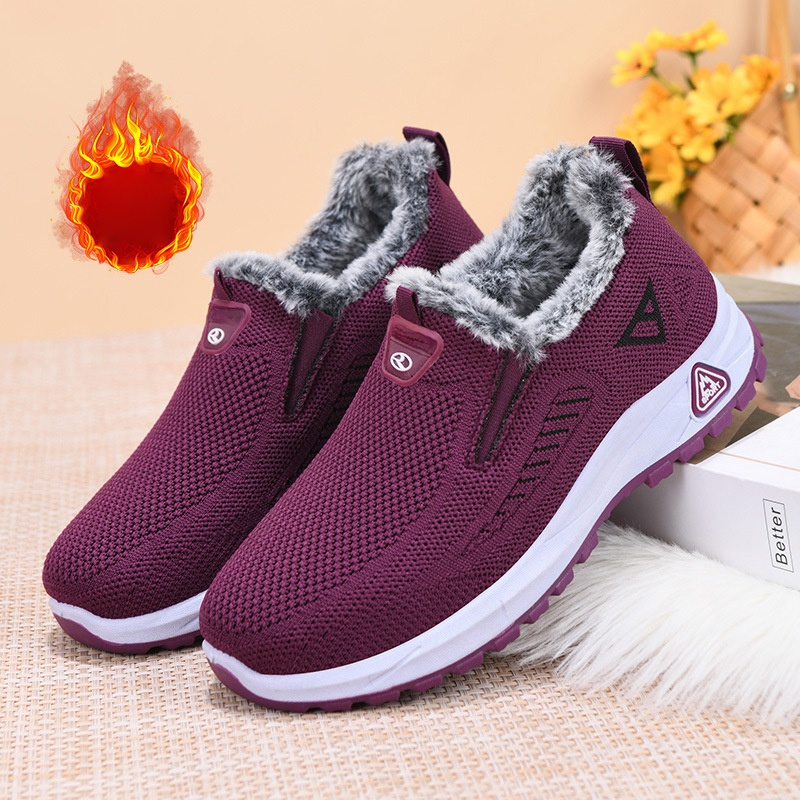 Healthy-foot حذاء فلايكنت مبطن بالصوف فائق الخفة-healthy-foot