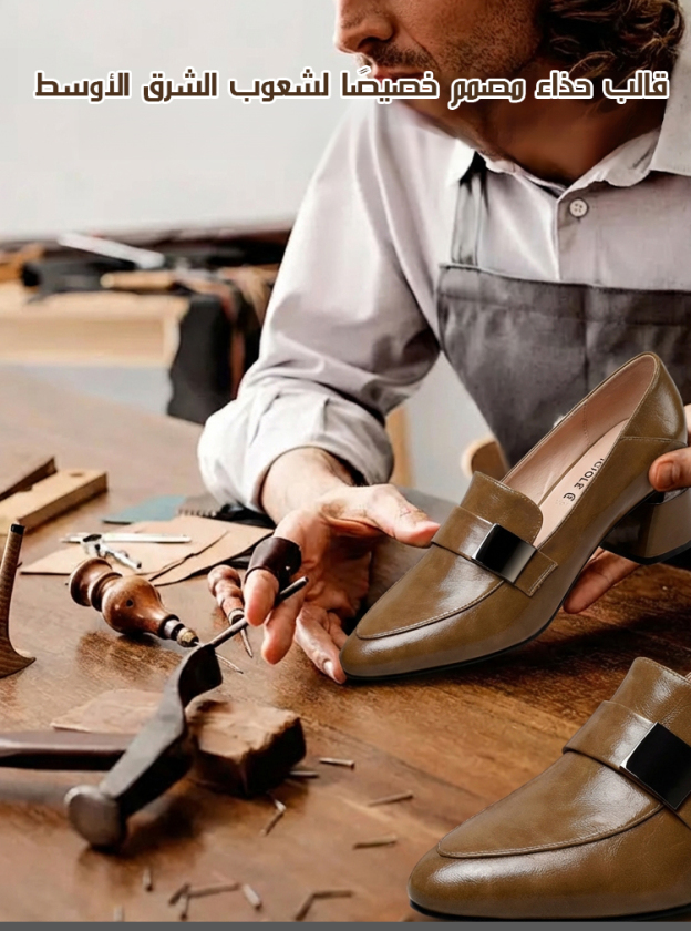  حذاء الملكة 2 في 1 من الجلد الطبيعي الفاخر -كعب مريح 5 سم (يدوم لـ 10 سنوات)  ✅تصميم مزدوج (حذاء رسمي + شبشب مريح) ✅جلد بقر طبيعي 100% (يزداد نعومة مع الزمن) ✅كعب عريض 5 سم (أناقة وثبات للعباية) ✅قالب حذاء عريض مصمم خصيصًا (لا يضغط على قدميك)