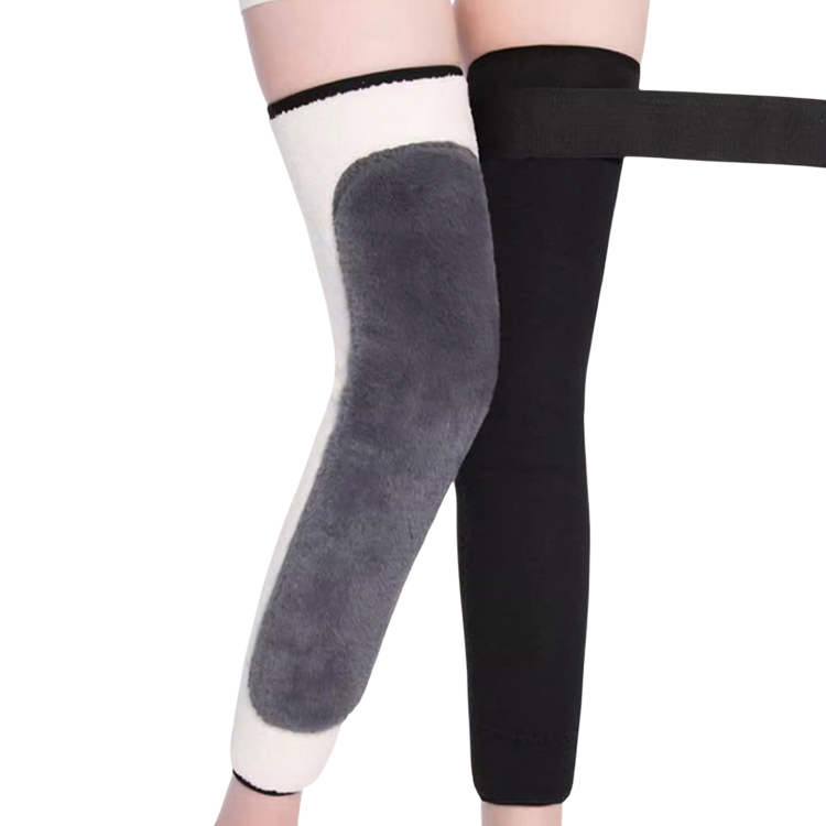 Healthy-foot دعامة ركبة دافئة مبطنة للفصل البارد