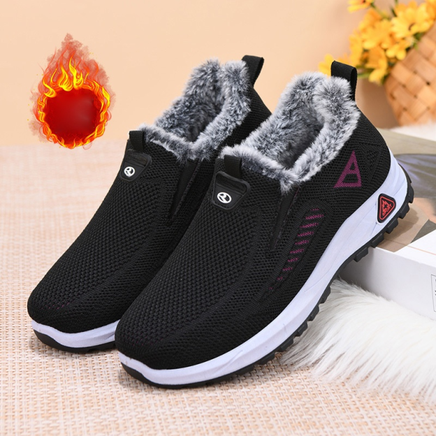 Healthy-foot حذاء فلايكنت مبطن بالصوف فائق الخفة-healthy-foot