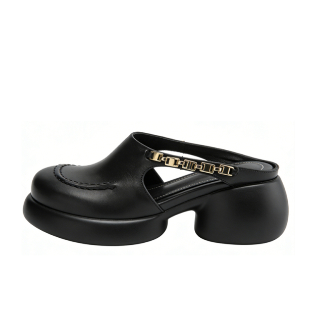 【تصحيح الوضعية】صندل نسائي بكعب عالي ومقاوم للماء بعلوي مجوف